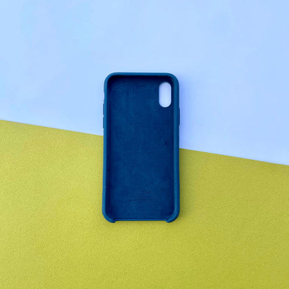 Dark Blue Silicon Case